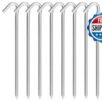 OK5STAR Metal Tent Stakes Heavy Duty 9 Inch 8 Pack Anti-rust Galvanized Steel. Fixed Price $19.50.