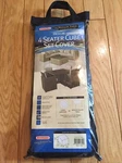 Bosmere Waterproof 4 Seater Cube Table Set Cover Patio Furniture Deck. Fixed Price $20.00.