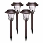 Oak Leaf Solar Pathway Lights Stainless Steel Led For Outdoor Patio. Fixed Price $26.99.