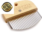 Nisaku NJP2500 Zassou Tawashi 3.25 Inches, Stainless Steel/wood Handle. Fixed Price $15.98.