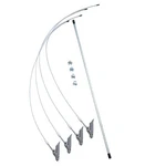 Shelterlogic 4-PIECE Easy Hook Anchor Kit With Cable Clamps And Driving Rod.... Fixed Price $42.64.