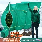 4PCS Large Plant Covers For Winter Frost Protection Reusable Bags W/drawstring. Fixed Price $23.99.
