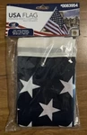 New Usa Flag By Independence Poly/cotton W/brass Grommets - 3FT X 5FT. Fixed Price $9.00.