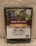 Sta-green Bird Netting Black Uv Treated Mesh 14 Ft X New Package Usa. Fixed Price $9.88.