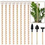 Decyool 8 Pack 16" Electroculture Plant Stakes, 17.32*3.14*2.36 Inch, Brown. Fixed Price $28.76.