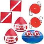 Maitys Heavy Duty Pvc Dive Flag Float Freediving Rope Set Inflatable Signal F.... Fixed Price $57.44.