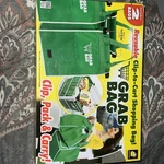 Grab Bag Reusable Shopping Green 2 Pack As Seen On Tv Telebrands Bulbhead. Fixed Price $18.00.