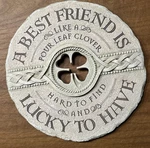 Grasslands Road Lucky Have You Cut Out Stepping Stone. Fixed Price $38.00.