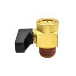 1/4" Mpt Male Thread Air Compressor Tank Drain Cock Ball Valve Assembly Brass. Fixed Price $7.93.