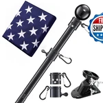Cogardenshower House American - Flagpoles Residential Kit 6FT. Fixed Price $44.07.