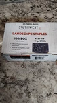 One Box Of 100 Southwest Landscape Staples 6" 1" 11GA Steel 653919253816. Fixed Price $9.90.