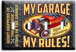 My Garage Rules Hot Rod Car 4 Gang Light Switch Wall Plates Room Man Cave Decor. Fixed Price $30.99.