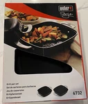 Weber Style Ceramic Non-stick Pan Set 10" Saut Grilling #6732 New. Fixed Price $34.99.