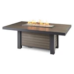 Outdoor Greatroom Brooks Rectangular Gas Fire Pit Table Dining Height - Br.... Fixed Price $1499.00.