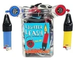 30 Premium Lighter Leash Retractable Assorted Colors , One Jar. Fixed Price $68.00.