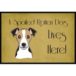 Carolines Treasures BB1509MAT Jack Russell Terrier Spoiled Dog Lives Here Ind.... Fixed Price $35.08.