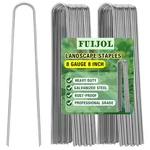 Gauge Landscape Staples, Fuijol 15 25 50 100 Pack 8INCH, Silver. Fixed Price $25.64.