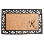 Calloway Mills Home More 104021830 Versailles Monogram Doormat X. Fixed Price $54.38.