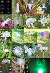 2 Pieces Solar Powered Garden Decorative Stake Lights Rbgp Color Change Led. Fixed Price $18.99.