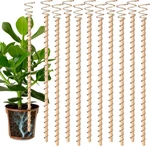 10PCS Electroculture Plant Stakes 17'' Copper Coil Wire Antennas Garden Tensor. Fixed Price $35.99.