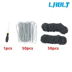 Lablt 50 Landscape Fabric Staples Garden Stakes Galvanized Sod 6 ''. Fixed Price $21.28.