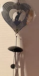 Cat Wind Spinner Chimes Great For Garden Memorial- New Box. Fixed Price $16.99.