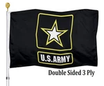 3X5FT Durable United States Army Flag Star Usa Double-sided Military Licensed. Fixed Price $11.99.