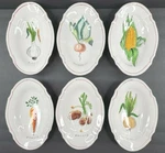 6 Gardeners Eden Bowls Set Vintage Carrot Corn Onion Potato Radish Garlic Italy. Fixed Price $79.87.