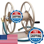 Liberty Garden Products 703-2 Multi-purpose Steel Wall Floor Mount Hose. Fixed Price $172.20.