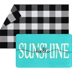 Pcs Sunshine Mat 30'' X 18'' And 43'' 27.5'' Summer Outdoor Rug Entr.... Fixed Price $36.05.