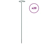 Garden Plant Support Stick 20 Pcs Dark Green Steel Vidaxl. Fixed Price $37.99.