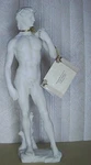 Veronese Design Nude King David Marble Like Statue 2004 12". Fixed Price $29.99.