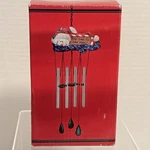 Cute! Jesus Loves You Much Dicksons Resin Snowman Christmas Wind Chime. Fixed Price $11.99.