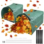 2-PACK 53 Gal. Reusable Bags,leaf Collecting Tool Garden For Easy Yard. Fixed Price $47.19.