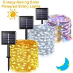 33 Ft 100 Micro Led Lights 8 Modes Solar Indoor/outdoor Fairy String. Fixed Price $8.92.