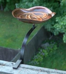Achla Dara Knot Birdbath With Deck Rail Bracket Bb 11 Rm. Fixed Price $144.88.