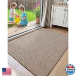 Color&geometry Front Mat Indoor Non Slip Rubber Backing, 17"X30" Ultra Thin. Fixed Price $40.70.