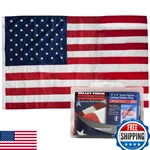 Valley Forge 4X6 Ft American Us Flag Sewn Nylon Grommets Durable Patriotic New. Fixed Price $58.29.
