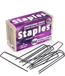 100 6-INCH Garden Landscape Staples Stakes Pins Usa Strong Pro Quality.... Fixed Price $30.79.