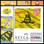 Gadsden Don't Tread Me Flag 3X5 Ft - Heavy Duty Double Sided, Vibrant Colors,. Fixed Price $65.99.