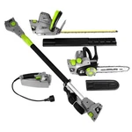 In. 7 Amp Electric Chainsaw And 18 4.5 Hedge Trimmer With Pole Attachm. Fixed Price $199.90.
