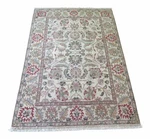 LF47792EC: Kaleen Wool Area Throw Rug Approx 6. Fixed Price $795.00.