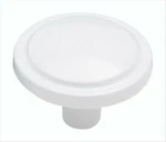Contemporary Kitchen Cabinet Knob 1-1/4" Diameter White Pack Of 25. Fixed Price $23.46.
