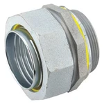 Raco 3401 Conduit Fitting Connector, 3/8 In, Liquid-tight, Steel, Electro Zinc. Fixed Price $5.39.