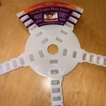 16 In. Clear Plastic Down Under Plant Stand Invisible - Adjustable New. Fixed Price $17.99.