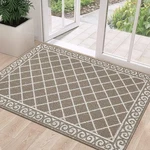 Hebe Indoor 32"X48" Non Slip Front Welcome Mats Washable Shoe. Fixed Price $47.44.