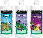 Earth Juice Grow, Bloom & Xatalyst- 1 Quart Of Each Plant Nutrient Starter Kit. Fixed Price $38.69.