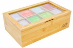 Kozy Kitchen Bamboo Box Storage Organizer, 100% Natural Wooden Finish Tea.... Fixed Price $30.35.