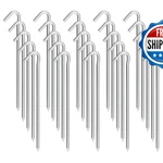 OK5STAR Metal Tent Stakes Heavy Duty 9 Inch 25 Pack Anti-rust Galvanized Steel. Fixed Price $29.67.