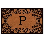 Calloway Mills 180022436P Chateaux Monogram Doormat 24X36 Letter. Fixed Price $80.86.